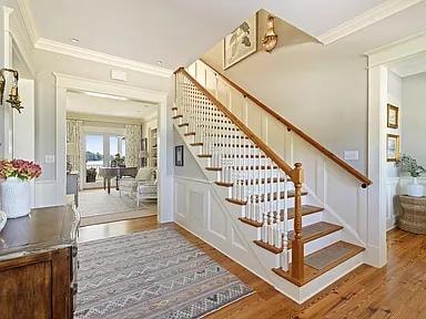 5243 Tickitank Way — elegant staircase in foyer